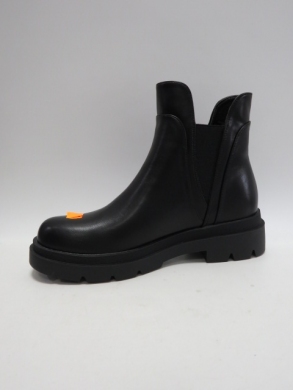 Botki damskie na płaskim (36-41) NB020 BLACK