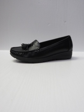 Mokasyny damskie na koturnie (36-41) HJ-161 BLACK