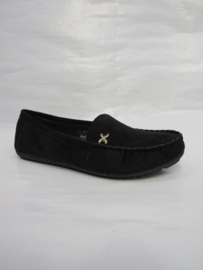 Mokasyny damskie na płaskim (36-41) ZA13 BLACK