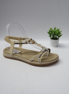 Sandały damskie na płaskim (36-41) FY6910 BEIGE