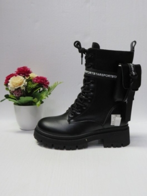 Trapery damskie ocieplane (36-41) 6522-21 BLACK