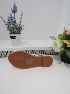 Sandały damskie na płaskim (36-41) 5087 WHITE