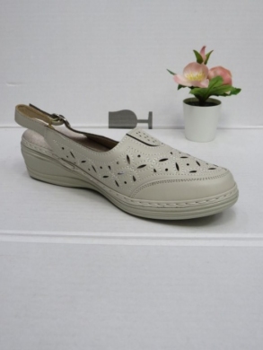Sandały damskie na koturnie (36-41) 0552 BEIGE