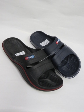 Basenówki męskie (41-47) H103 BLACK/NAVY