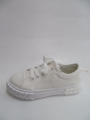 Trampki damskie na płaskim (36-41) UB02 WHITE