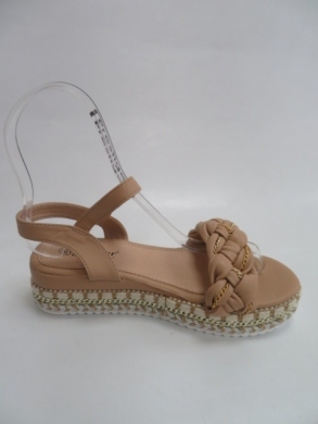 Sandały damskie na płaskim (36-41) CK221 KHAKI