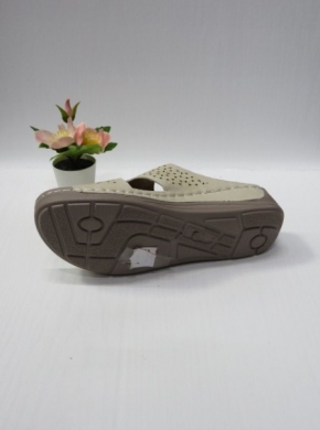 Klapki damskie na koturnie (39-43) DJ31-6 BEIGE