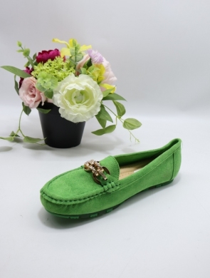 Mokasyny damskie na płaskim (36-41) JD113-5 GREEN
