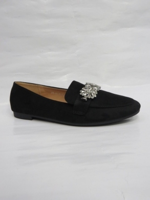 Mokasyny damskie na płaskim (36-41) CL-11 BLACK