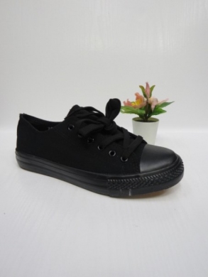 Trampki damskie na płaskim (36-41) FZC-2 ALLBLACK