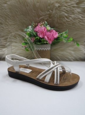 Sandały damskie na płaskim (36-40) Z-13 WHITE