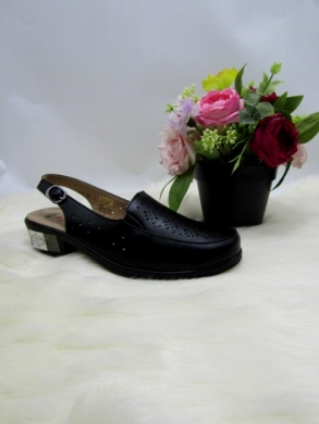 Sandały damskie na obcasie (37-42) J35-8 BLACK