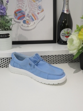 Półbuty damskie na płaskim (36-41) X750 BLUE