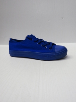 Trampki damskie na płaskim (36-41) B338 BLUE