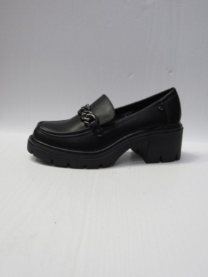 Mokasyny damskie na koturnie (36-41) XYX-23206-1 BLACK