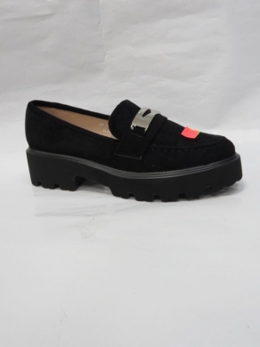 Mokasyny damskie na płaskim (36-41) DW-012 BLACK