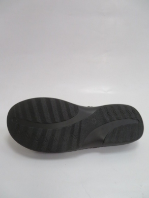 Klapki damskie na płaskim (36-41) 007 BLACK