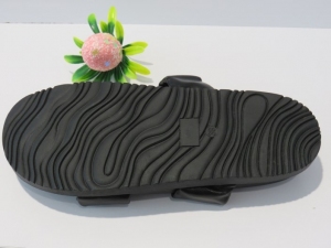 Klapki damskie na płaskim (36-41) ZYTX22038 BLACK
