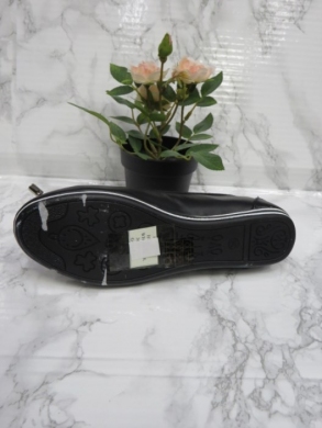 Baleriny damskie (36-41) HMS-505-1 WHITE/BLACK