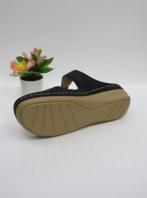 Klapki damskie na koturnie (36-41) KS8-518 BLACK