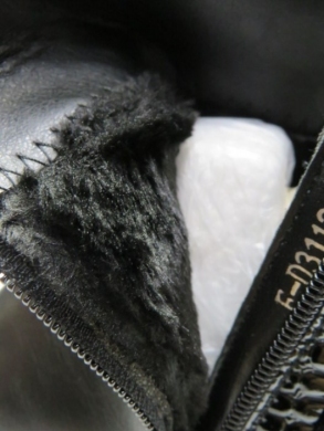 Botki damskie ocieplane na obcasie (36-41) 3113 BLACK