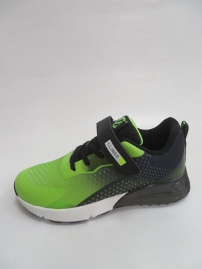 Buty sportowe dziewczęce (31-36) F28-1 GREEN/BLACK