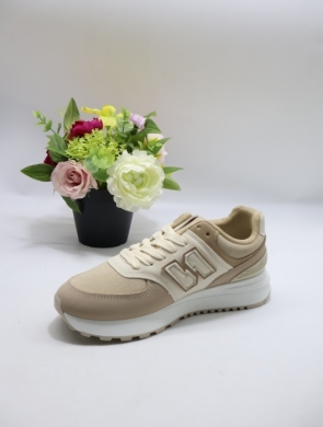 Buty sportowe damskie na płaskim (36-41) D251-9 KHAKI
