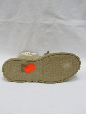 Botki damskie na płaskim (36-41) F1014 KHAKI