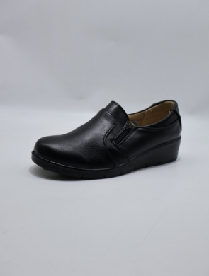 Półbuty damskie na koturnie (36-41) C09 BLACK