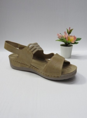 Sandały damskie na koturnie (39-43) DJ31-9 KHAKI