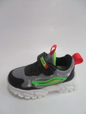 Sneakersy chłopięce (27-32) E111 BLACK/RED