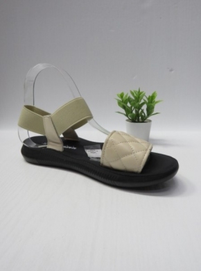 Sandały damskie na płaskim (36-41) R275-3 BEIGE