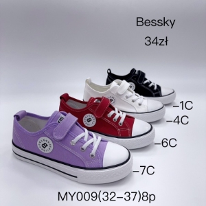 Trampki dziewczęce (32-37) MY009-1C