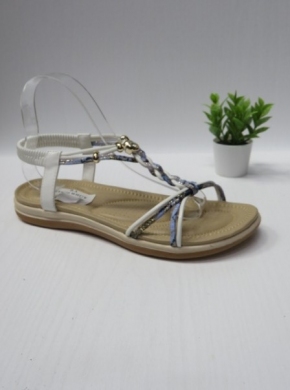 Sandały damskie na płaskim (36-41) FY6910 WHITE