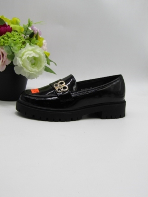 Mokasyny damskie na płaskim (36-41) 1660 BLACK