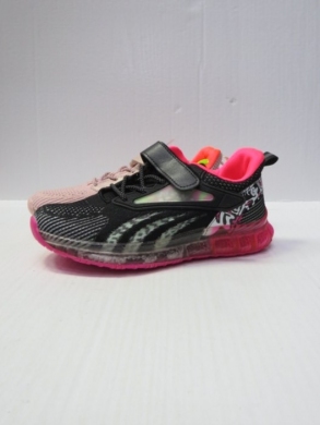 Buty sportowe dziewczęce (21-26) B121-2 LED/MIX