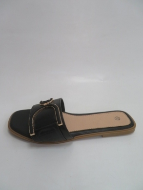 Klapki damskie na płaskim (36-41) CK220 BLACK