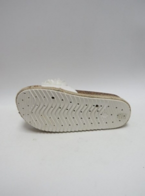 Klapki damskie na koturnie (36-41) DF853 BIANCO