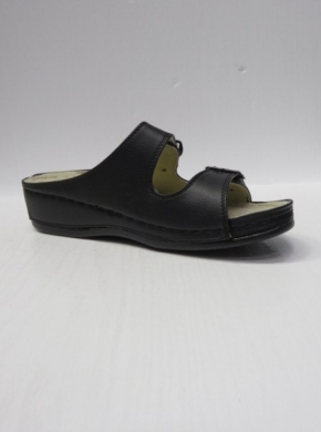 Klapki damskie na koturnie (36-42) Y508-2 BLACK