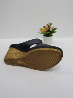 Klapki damskie na koturnie (36-41) 7AA2011T NAVY