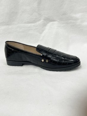 Mokasyny damskie na płaskim (36-41) 2006 BLACK