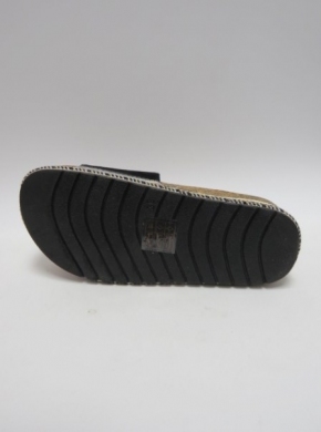 Klapki damskie na koturnie (36-41) 287 BLACK