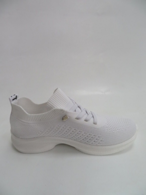Buty sportowe damskie na płaskim (36-41) AHSX-03-5 WHITE