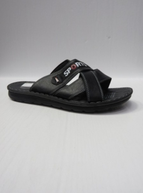 Klapki męskie (41-46) 2673-1 BLACK