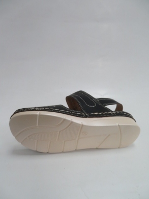 Sandały damskie na koturnie (36-41) 1103 BLACK