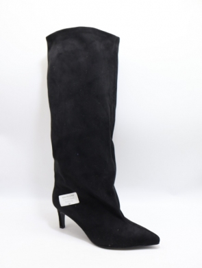 Kozaki damskie na szpilce (36-41) CLS-572 BLACK