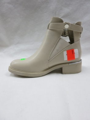 Botki damskie na płaskim (36-41) 5720 BEIGE