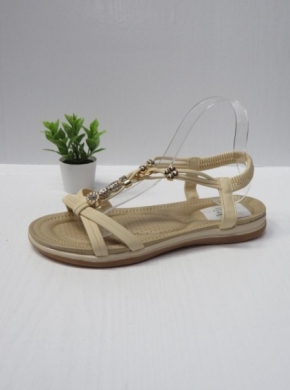 Sandały damskie na płaskim (36-41) Z-10 BEIGE