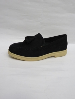 Mokasyny damskie na płaskim (36-41) AA111 BLACK