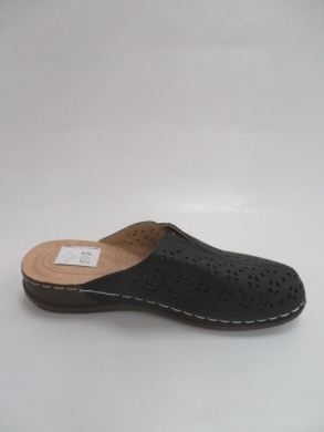 Klapki damskie na płaskim (37-42) 809 BLACK